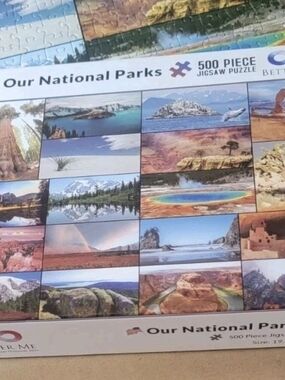 Scenic National Parks Landscape - 500 Pc. Puzzle